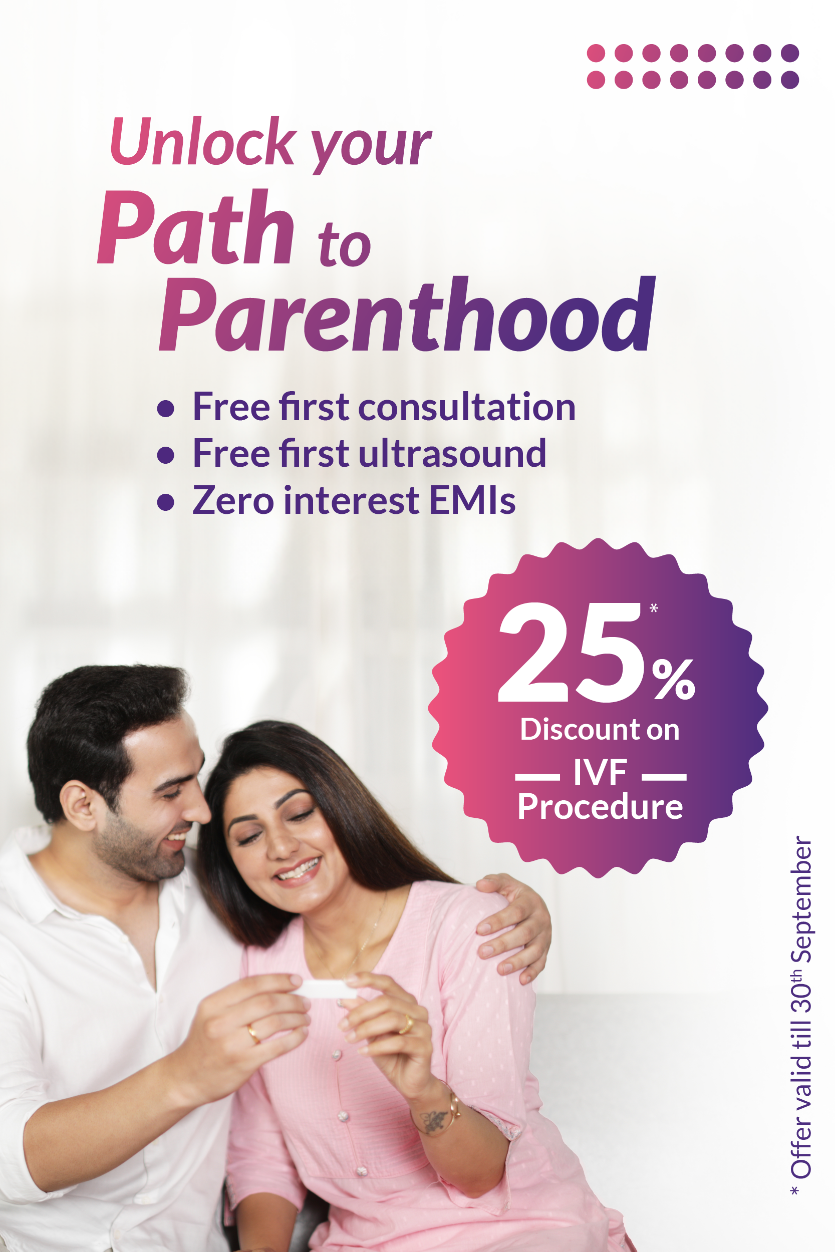 Discount on IVF