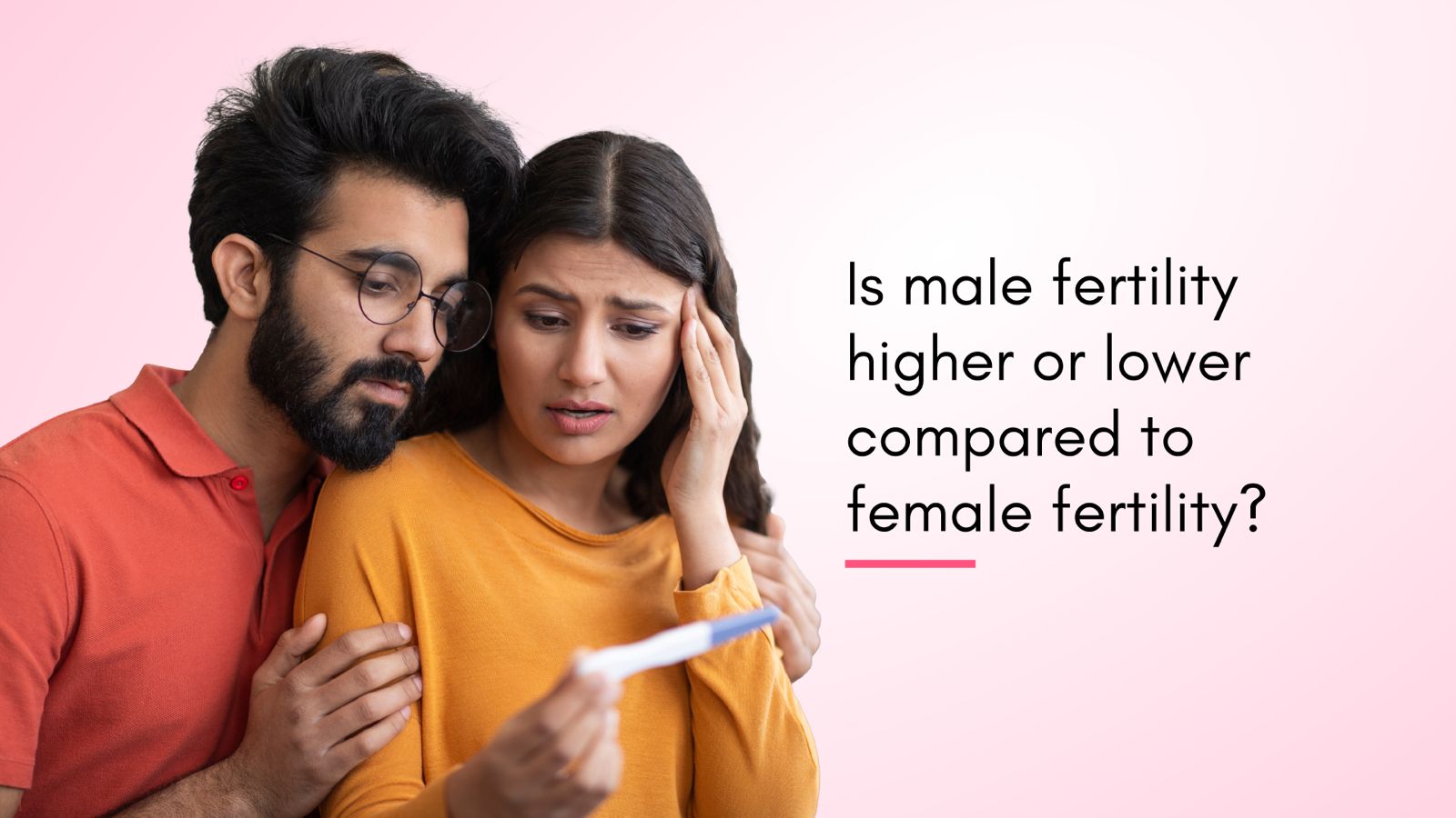 Is Male Fertility Higher or Lower Compared to Female Fertility?