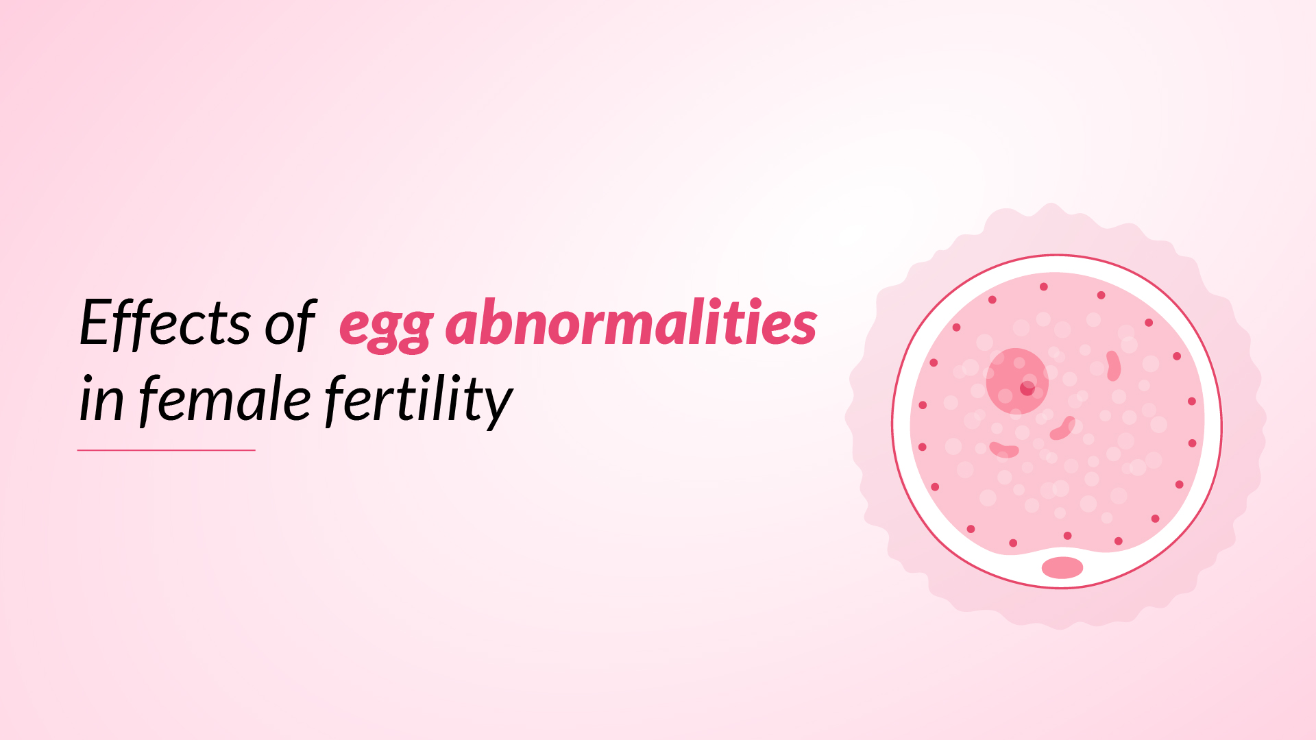 Effects of Egg Abnormalities in Female Fertility